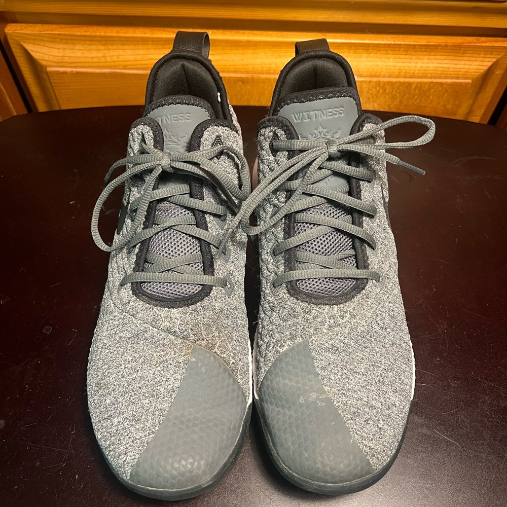 Witness Gray Athletic Shoes with Modern Design
